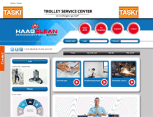 Tablet Screenshot of haagclean.nl
